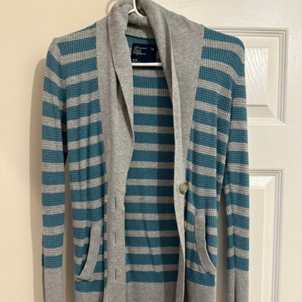 American Eagle striped sweater